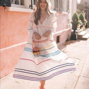 9Seed Majorca Long Sleeve Maxi Dress Cover Up 1/Small